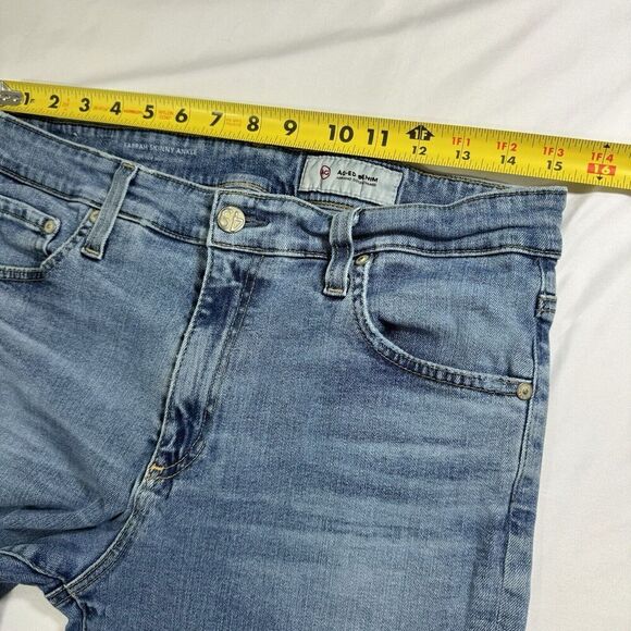 AG ADRIANO GOLDSCHMIED Farrah Skinny Ankle Fray Hem High Waist Ankle Jeans 31 R - Picture 8 of 15